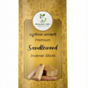 Premium Sandalwood Incense Sticks (Zipper Pack)