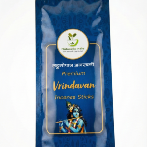 Premium Vrindavan Incense Sticks (Zipper Pack)