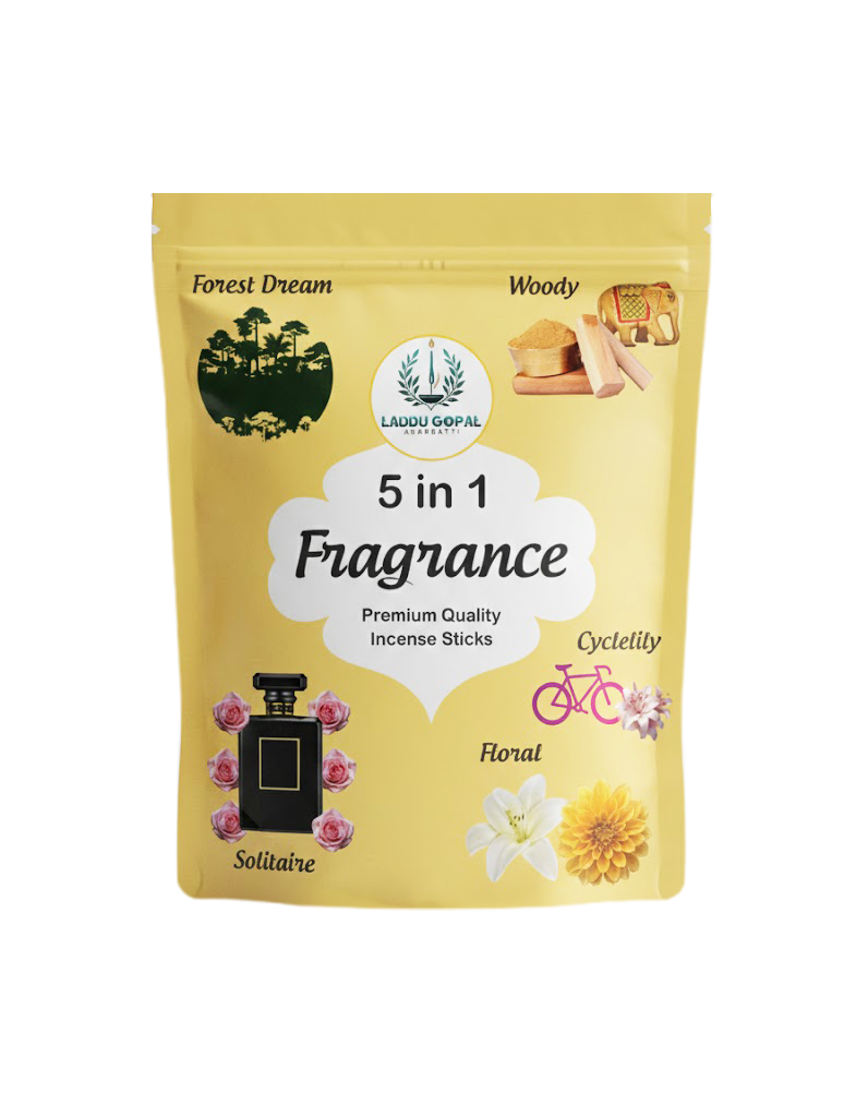 5 in 1 Fragrance Incense Sticks